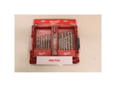 SALE OUT. MILWAUKEE METAL DRILL DRILL HSS-G 25 pcs. /1-13mm/ THUNDERWEB. | Milwaukee | DAMAGED PACKAGING