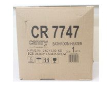 SALE OUT. Camry CR 7747 Bathroom heater, White | Camry | CR 7747 | Bathroom heater | 2000 W | Number of power levels 2 | White |