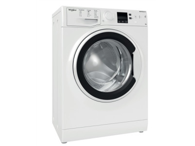 Whirlpool Washing machine | WRBSS 6249 W EU | Energy efficiency class C | Front loading | Washing capacity 6 kg | 1200 RPM | Dep