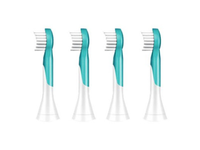 Philips | Sonicare Toothbrush Heads | HX6034/33 | Heads | For kids | Number of brush heads included 4 | Number of teeth brushing