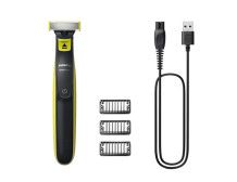 Philips Shaver | QP2724/10 OneBlade | Operating time (max) 45 min | Wet & Dry | NiMH | Black/Lime