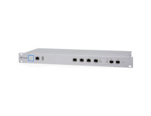 Unifi Security Gateway | USG-PRO-4 | No Wi-Fi | 10/100/1000 Mbit/s | Ethernet LAN (RJ-45) ports 2 | Mesh Support No | MU-MiMO No