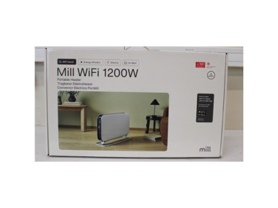 SALE OUT. Mill CO1200WIFI3 GEN3 Convection Heater, 1200W, LED display, white | Mill | Heater | CO1200WIFI3 GEN3 | Convection Hea