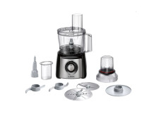 Bosch | Food Processor | MCM3401M | 800 W | Number of speeds 2 | Bowl capacity 2.3 L | Blender | Meat mincer | Black/Stainless s