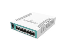 MikroTik | Cloud Router Switch | CRS106-1C-5S | Web Management | Desktop | SFP ports quantity 5 | 12 month(s) | 12 month(s)