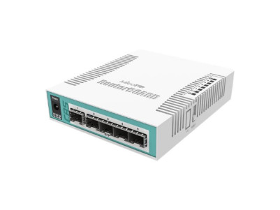 MikroTik | Cloud Router Switch | CRS106-1C-5S | Web Management | Desktop | SFP ports quantity 5 | 12 month(s) | 12 month(s)