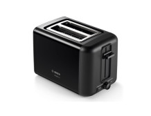 Bosch | DesignLine Toaster | TAT3P423 | Power 970 W | Number of slots 2 | Housing material Stainless steel | Black