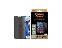 PanzerGlass Privacy Screen Protector iPhone 16 Plus / iPhone 15 Plus | Ultra-Wide Fit | PanzerGlass