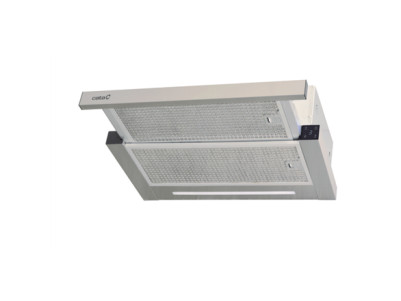 CATA Hood | ATH 61X | Telescopic | Energy efficiency class A+ | Width 60 cm | 605 m /h | Touch control | LED | Silver Grey