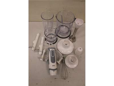 SALE OUT. Braun MQ5245 MultiQuick 5 Vario Hand blender, White/Grey | Braun | USED, REFURBISHED, WITHOUT ORIGINAL PACKAGING