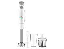 TEFAL | Blender | Easychef HB453138 | Hand Blender | 450 W | Number of speeds 2 | Turbo mode | Chopper | White