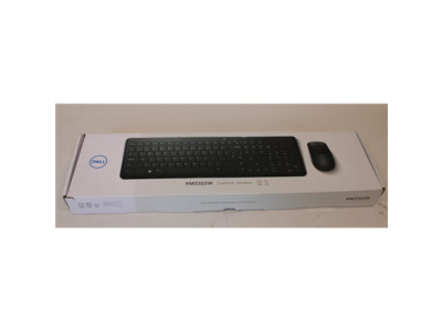 SALE OUT. Dell Keyboard and Mouse KM3322W Wireless US International, REFURBISHED | Dell Keyboard and Mouse | KM3322W | Keyboard 