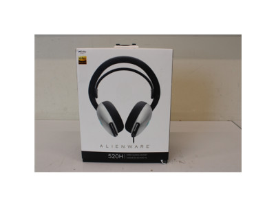 SALE OUT. Dell Alienware Wired Gaming Headset - AW520H (Lunar Light), UNPACKED AS DEMO | Dell | Alienware Wired Gaming Headset |