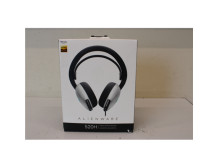 SALE OUT. Dell Alienware Wired Gaming Headset - AW520H (Lunar Light), UNPACKED, USED, MISSING CONNECTOR TRANSITION FROM AUX CABL