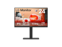 LG 24BA650-B | 23.8 " | IPS | 16:9 | 100 Hz | 5 ms | 1920 x 1080 pixels | 250 cd/m | HDMI ports quantity 1 | Black