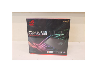 SALE OUT. Asus GS-AX5400 ROG STRIX Wireless Router,WiFi 6 Dual Band Gaming, EU+Uk plug | ROG STRIX GS-AX5400 | 802.11ax | 5400 M