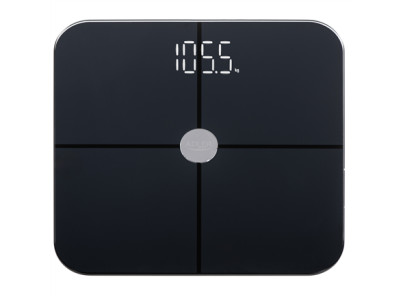 Adler Smart Bathroom Scale | AD 8187 | Maximum weight (capacity) 180 kg | Accuracy 100 g | Body Mass Index (BMI) measuring | Bla