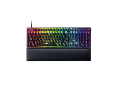 Razer | Huntsman V2 Optical Gaming Keyboard | Gaming keyboard | Wired | RGB LED light | NORD | Black | Numeric keypad | Clicky P