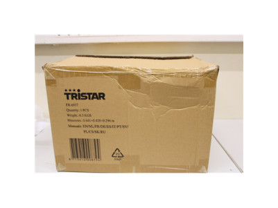 SALE OUT. Tristar FR-6937 Double Fryer, Stainless Steel | Tristar | Double Fryer | FR-6937 | Power 2 x 1800 W | Capacity 6 L | D