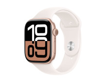 Apple Watch Series 10 | Smart watch | GPS (satellite) | Always-On Retina | Waterproof | Rose Gold