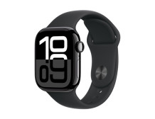 Apple Watch Series 10 | GPS (satellite) | Always-On Retina | Waterproof | Jet Black