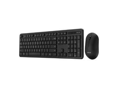 Asus | Keyboard and Mouse Set | CW100 | Keyboard and Mouse Set | Wireless | Mouse included | Batteries included | UI | Black