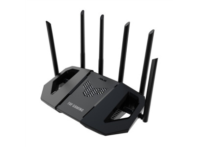 Asus | Dual Band WiFi 7 Extendable Gaming Router | TUF Gaming BE6500 | 802.11be | 6500 Mbit/s | Ethernet LAN (RJ-45) ports 4 | M