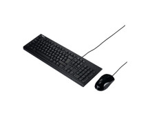 Asus U2000 | Keyboard and Mouse Set | Wired | US | Black