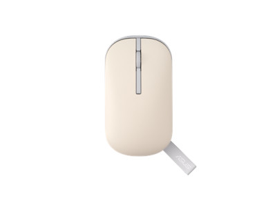 Asus Marshmallow Mouse | MD100 | Mouse | 2.4 GHz, Bluetooth | Beige