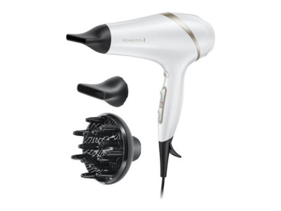 Remington | Hair dryer | AC8901 HYDRAlux | 2300 W | Number of temperature settings 3 | Ionic function | Diffuser nozzle | White