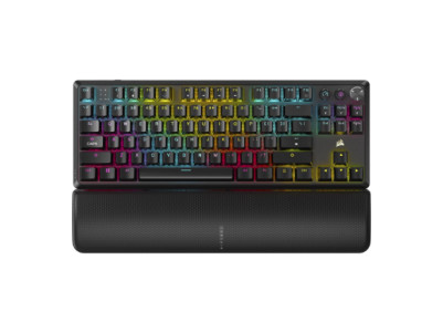 Corsair | Tenkeyless Mechanical Gaming Keyboard | K70 CORE TKL | Gaming Keyboard | Wireless | NA | Black | MLX RED Switch | Wire