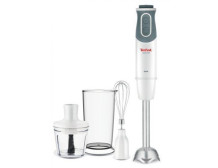 TEFAL | Blender | Optichef 3-in-1 HB643138 | Hand Blender | 800 W | Number of speeds 20 | Turbo mode | Chopper | White/Grey