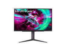 LG | UltraGear UHD Gaming Monitor | 27GR93U-B.AEU | 27 " | IPS | UHD | 16:9 | 144 Hz | 1 ms | 3840 x 2160 | HDMI ports quantity 