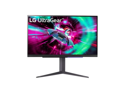 LG | UltraGear UHD Gaming Monitor | 27GR93U-B.AEU | 27 " | IPS | UHD | 16:9 | 144 Hz | 1 ms | 3840 x 2160 | HDMI ports quantity 