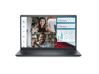 Dell | Vostro 3520 | Black | 15.6 " | WVA | FHD | 1920 x 1080 pixels | Anti-glare | Intel Core i3 | i3-1215U | 8 GB | DDR4 | Sol