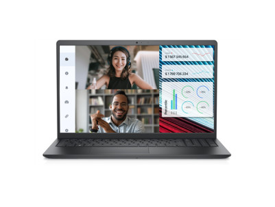 Dell Vostro 3520 | Black | 15.6 " | WVA | FHD | 1920 x 1080 pixels | Anti-glare | Intel Core i5 | i5-1235U | 16 GB | DDR4 | Soli