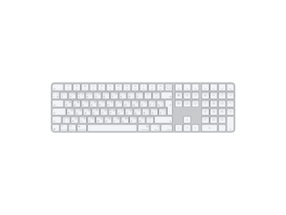 Apple Magic Keyboard with Touch ID and Numeric Keypad for Mac models with Apple silicon - Russian - White Keys | Apple