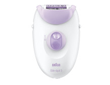 Braun Epilator Silk-Epil 3 SE3170 L Bulb lifetime (flashes) Not applicable Number of power levels 2 White/Purple