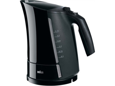 Braun | WK 300 | Standard kettle | 2200 W | 1.7 L | Plastic | 360 rotational base | Black