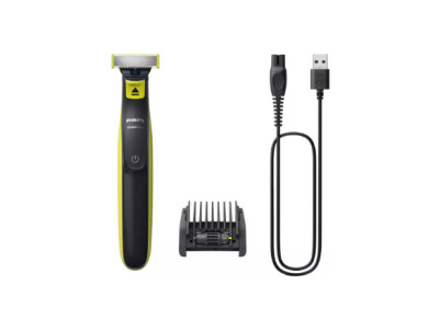 Philips | Shaver/Trimmer, Face | QP2724/20 OneBlade | Operating time (max) 45 min | Wet & Dry | NiMH | Gray/Green