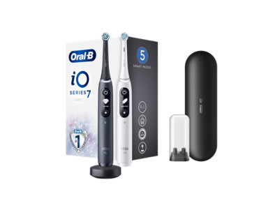 Oral-B Electric toothbrush | iO 7 Duo Pack | Rechargeable | For adults | Number of brush heads included 2 | Number of teeth brus