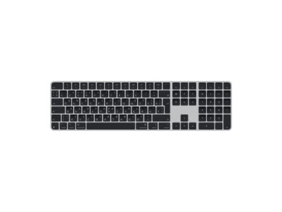 Apple Magic Keyboard with Touch ID and Numeric Keypad for Mac models with Apple silicon - Russian - Black Keys | Apple