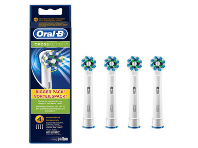 Oral-B | Toothbrush replacement | EB50-4 | Heads | For adults | Number of brush heads included 4 | Number of teeth brushing mode