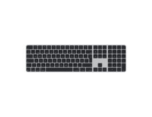 Apple Magic Keyboard with Touch ID and Numeric Keypad for Mac models with Apple silicon - Swedish - Black Keys | Apple