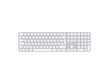 Apple Magic Keyboard with Touch ID and Numeric Keypad for Mac models with Apple silicon - Swedish - White Keys | Apple