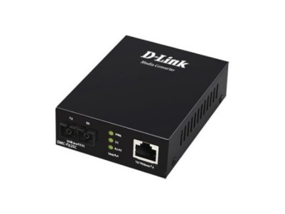 D-Link DMC-F02SC/E 10/100Base-TX to 100Base-FX SC Multi-Mode Media Converter (2 km)