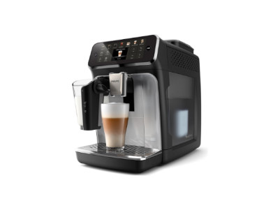 Philips Espresso Machine | EP4446/70 | Pump pressure 15 bar | Built-in milk frother | Fully Automatic | 1500 W | Black/Silver