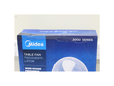 SALE OUT. Midea FT40-21M Table Fan, Diameter 40 cm, White | Midea | FT40-21M | Table Fan | DAMAGED PACKAGING | White | Diameter 