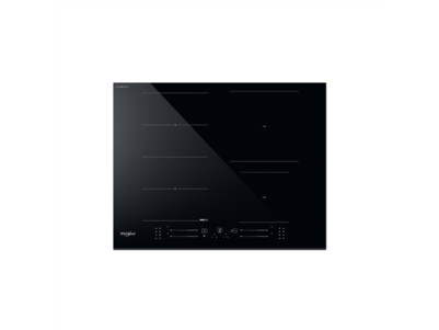 Whirlpool Hob | WF S4665 CPBF | Induction | Number of burners/cooking zones 4 | Electronic | Timer | Black