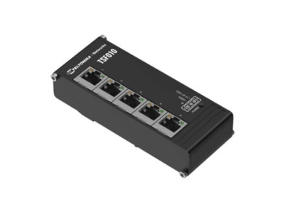 Teltonika Industrial Switch | TSF010 | Unmanaged | DIN rail mountable | 10/100 Mbps (RJ-45) ports quantity 5 | Power supply type